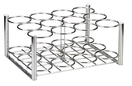 Chrome Oxygen Cylinder Rack - BeHope