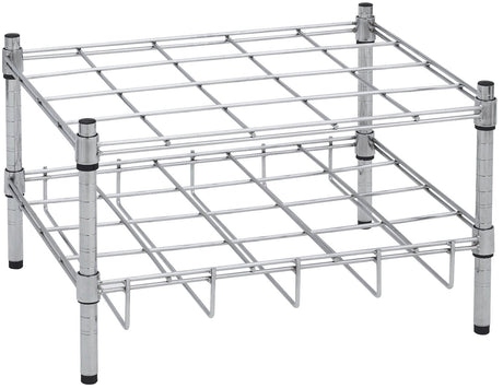 Chrome Oxygen Cylinder Rack - BeHope