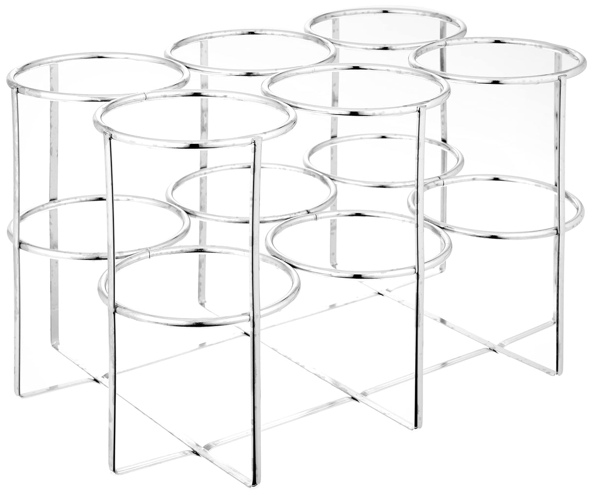 Economy Oxygen 6 Cylinder Rack, E, D Or C Cylinders Only - BeHope