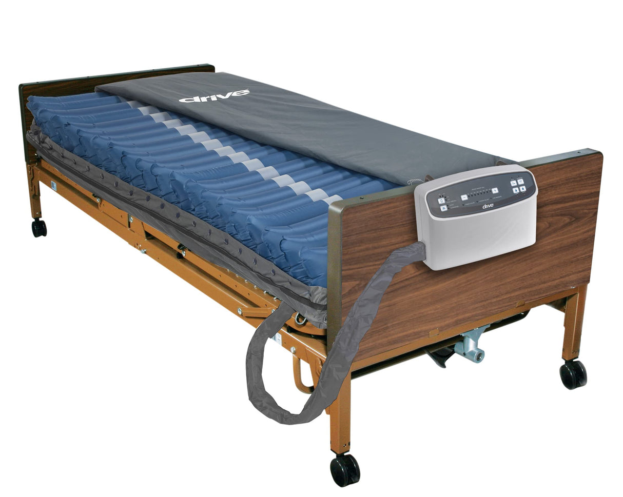 Med-aire Plus 8" Alternating Pressure And Low Air Loss Mattress System With 10" Defined Perimeter - BeHope