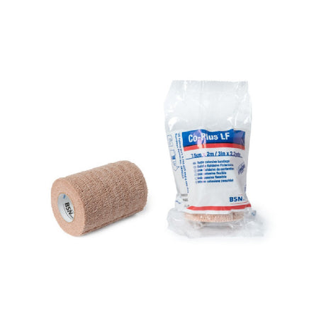 Co-plus Latex Free Elastic Cohesive Bandage 7.5cm X 4.5m - Box Of 24 - Behope