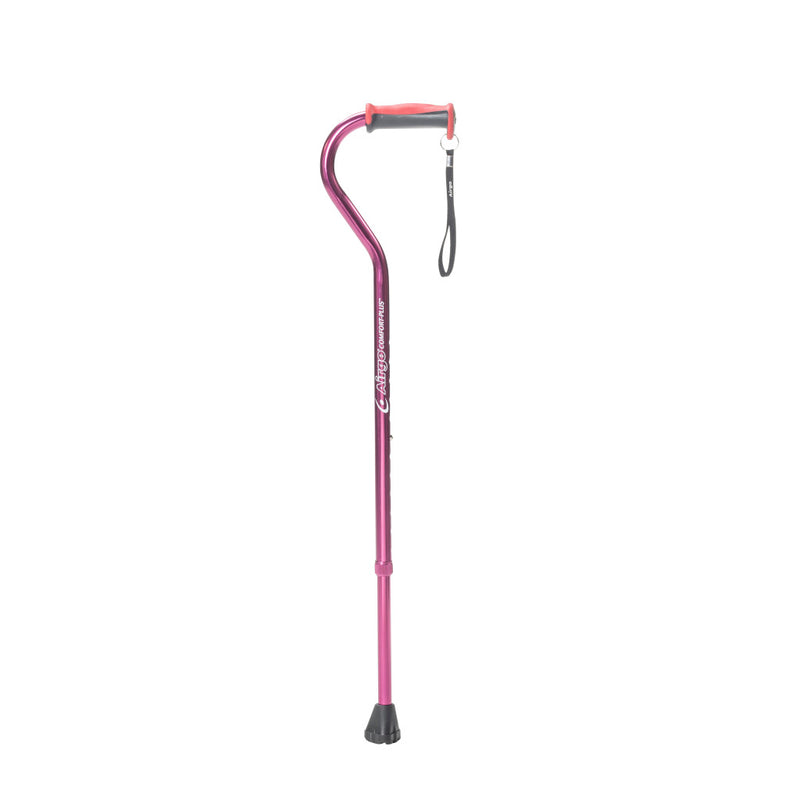 Airgo Comfort-plus Aluminum Cane, Offset Handle - BeHope