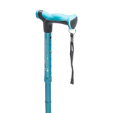 Airgo Comfort-Plus Aluminum Cane, Derby Handle - BeHope