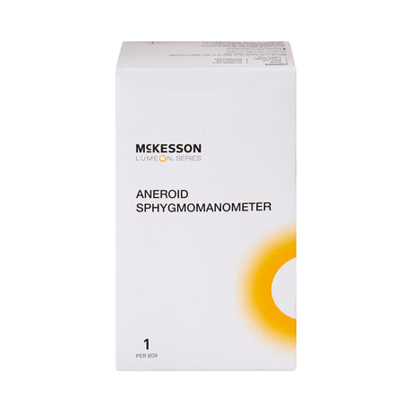 Aneroid Sphygmomanometer Unit McKesson LUMEON™ Adult Cuff Nylon Cuff 23 - 40 cm Pocket Aneroid