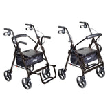 Duet Rollator/transport Chair, 8" Casters - BeHope