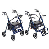 Duet Rollator/transport Chair, 8" Casters - BeHope