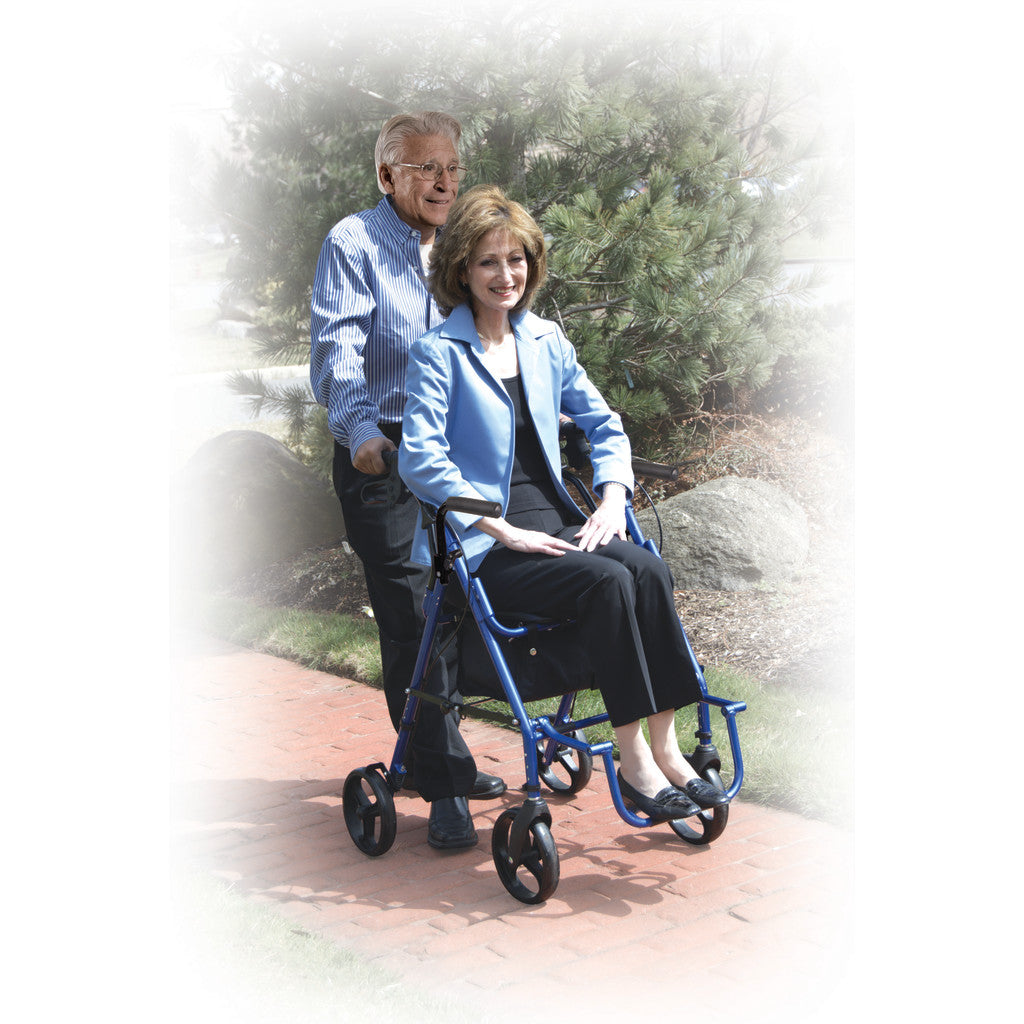 Duet Rollator/transport Chair, 8" Casters - BeHope