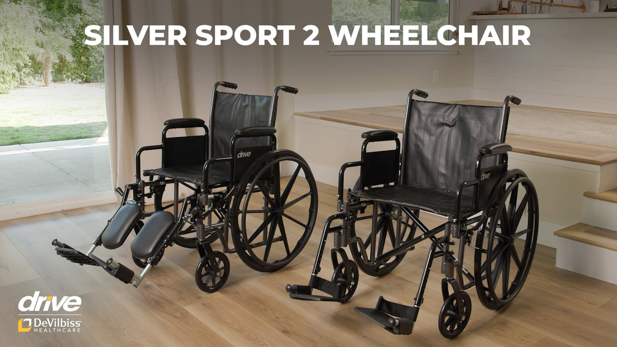 Silver Sport 2 Wheelchair - BeHope
