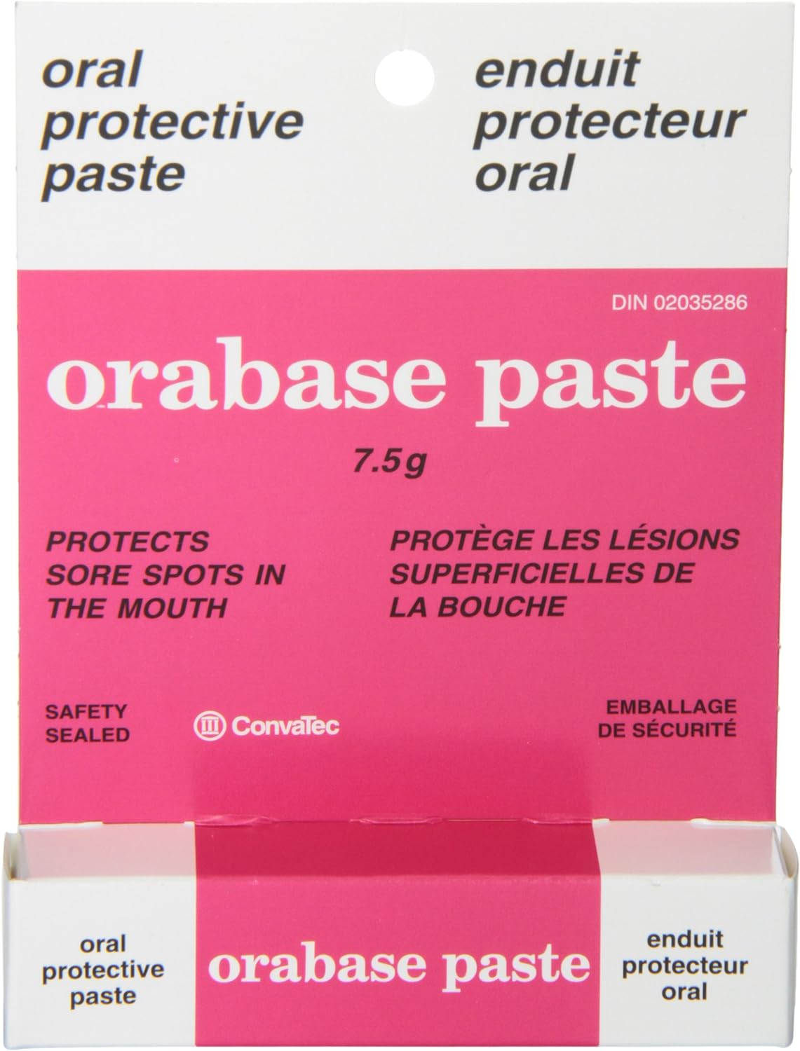 Pâte protectrice buccale Orabase® 0,3 oz (7,5 g) - 1 pièce