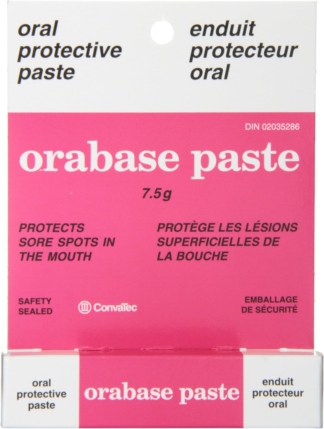 Pâte protectrice buccale Orabase® 0,3 oz (7,5 g) - 1 pièce