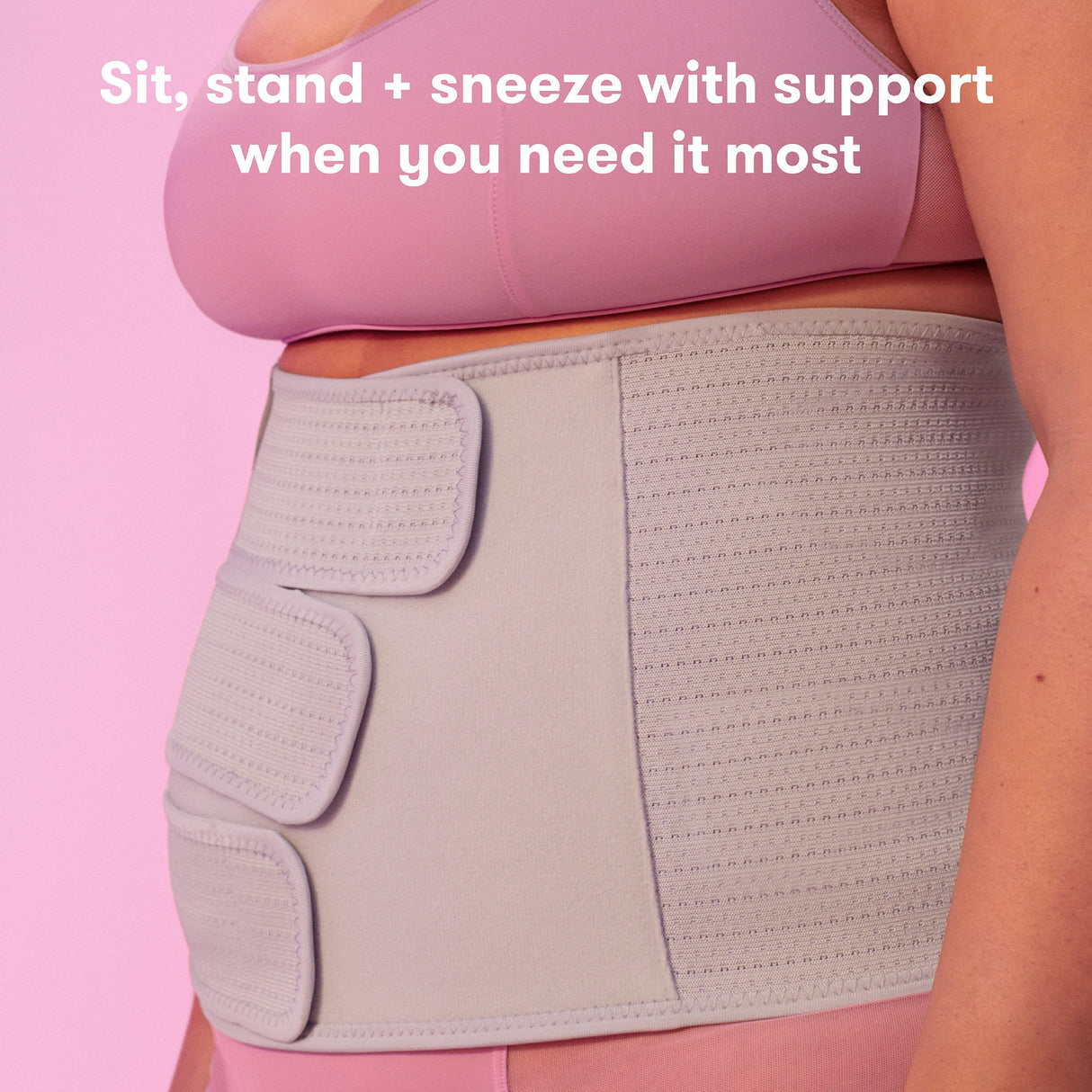 Abdominal Binder Fridababy® Small / Medium Adjustable Straps 29 to 46 Inch Waist Circumference Adult