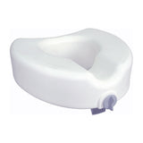 Premium Plastic Raised, Regular/Elongated Toilet Seat, with Lock - BeHope