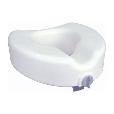Premium Plastic Raised, Regular/Elongated Toilet Seat, with Lock - BeHope