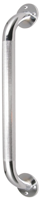 Chrome Knurled Grab Bar - BeHope