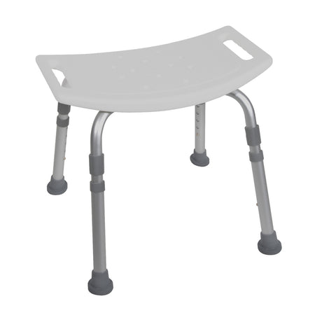 Deluxe Aluminum Shower Bench without Back - BeHope