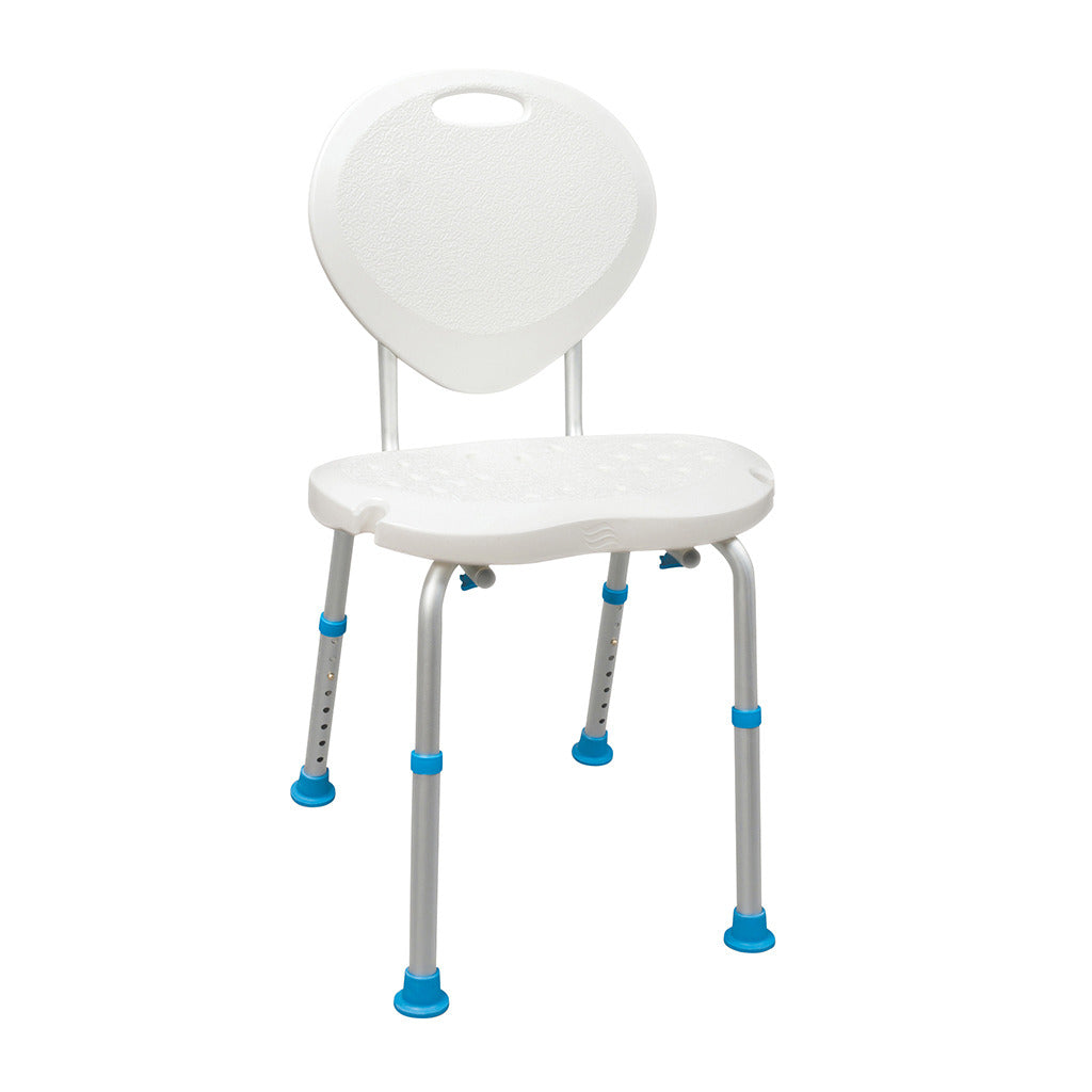 AquaSense Ergonomic Adjustable Bath Seat with Backrest - BeHope