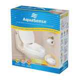 Raised Toilet Seat with Lid, 2" - BeHope