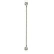 AquaSense Knurled Chrome Grab Bar - BeHope