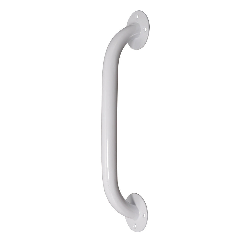 White Powder-Coated Grab Bar - BeHope