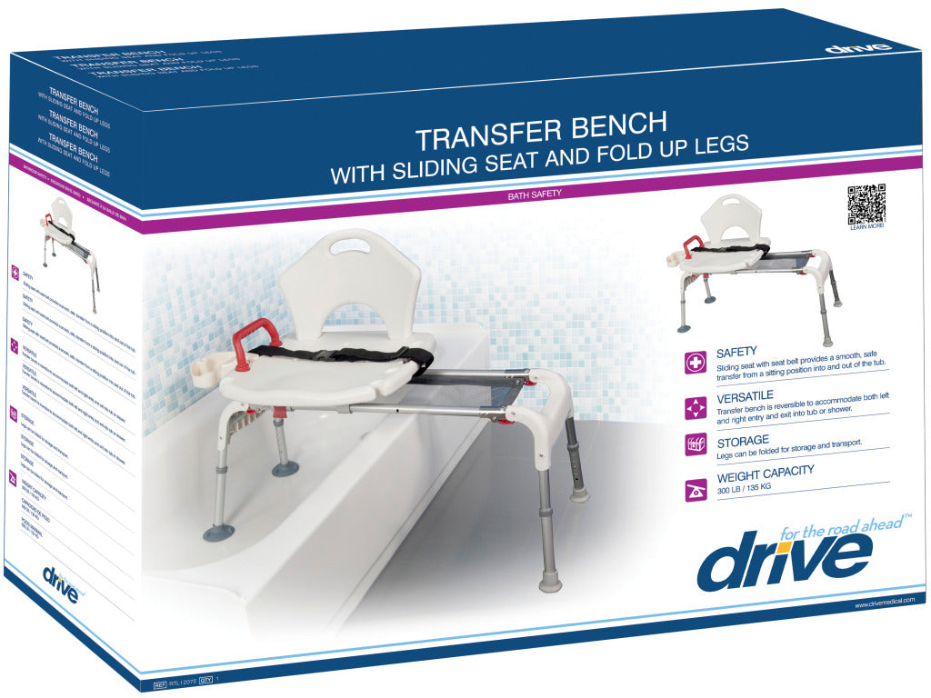 Folding Universal Sliding Transfer Bench - BeHope