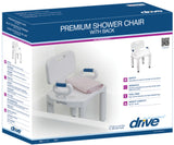 Premium Series Shower Chair with Back and Arms - BeHope