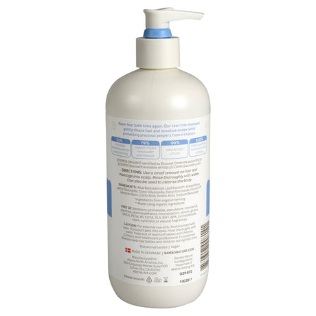 Baby Shampoo Bambo® Nature Tear Clear 16.9 oz. Pump Bottle Unscented