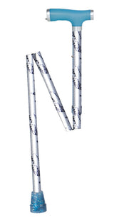 Folding Canes With Silicone Glow Grip Handle & Tip - BeHope