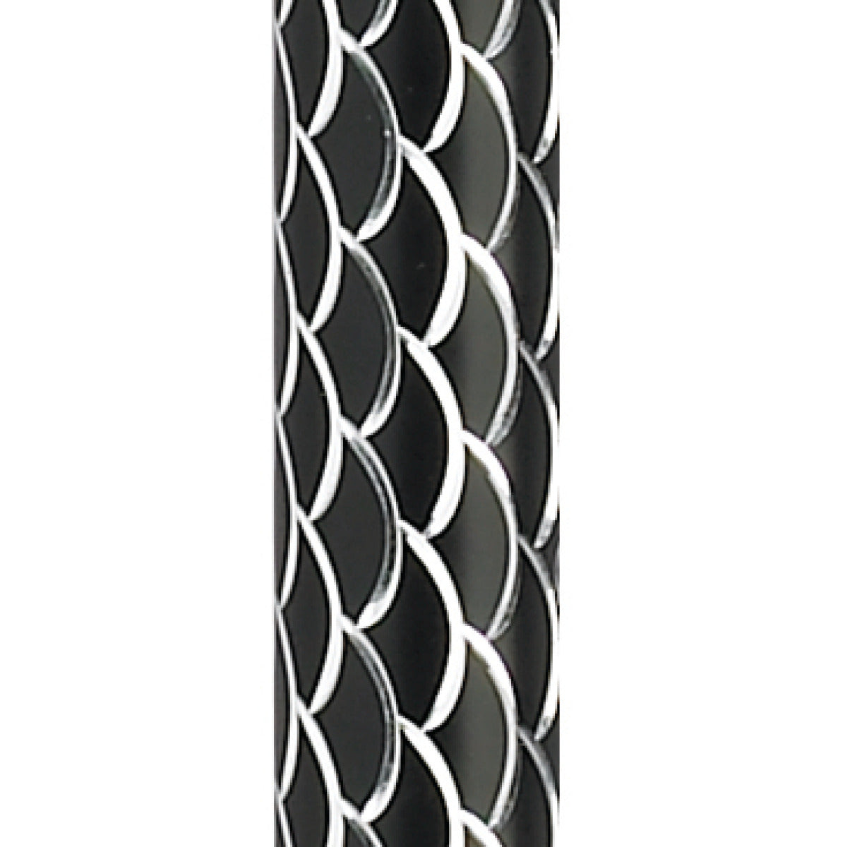 Offset Handle Cane Black Wave - BeHope