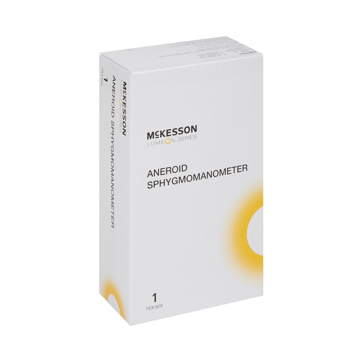 Aneroid Sphygmomanometer Unit McKesson LUMEON™ Small Adult Cuff Nylon Cuff 19 - 27 cm Pocket Aneroid