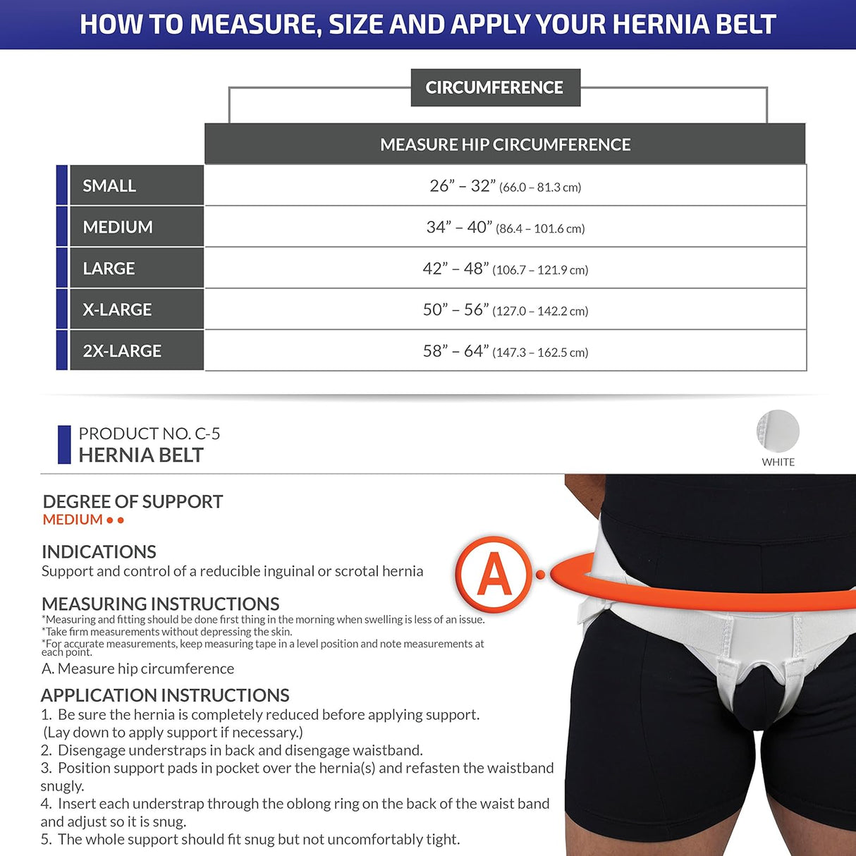 Airway Universal Hernia Support