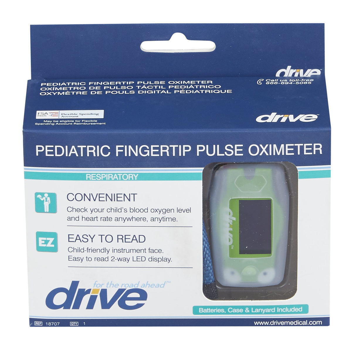 Pediatric Fingertip Pulse Oximeter - BeHope