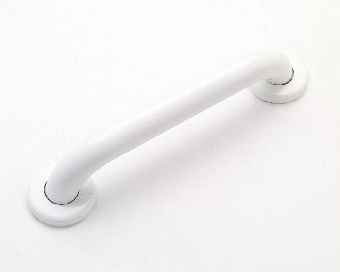 Powder Coated Grab Bar, White - BeHope
