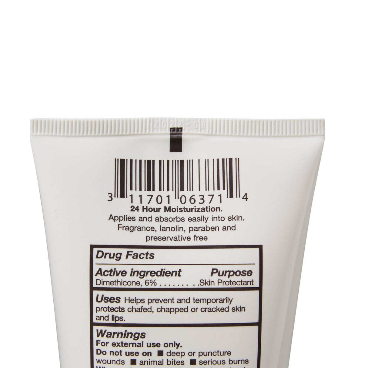 Hand and Body Moisturizer Sween® 24 5 oz. Tube Unscented Cream CHG Compatible