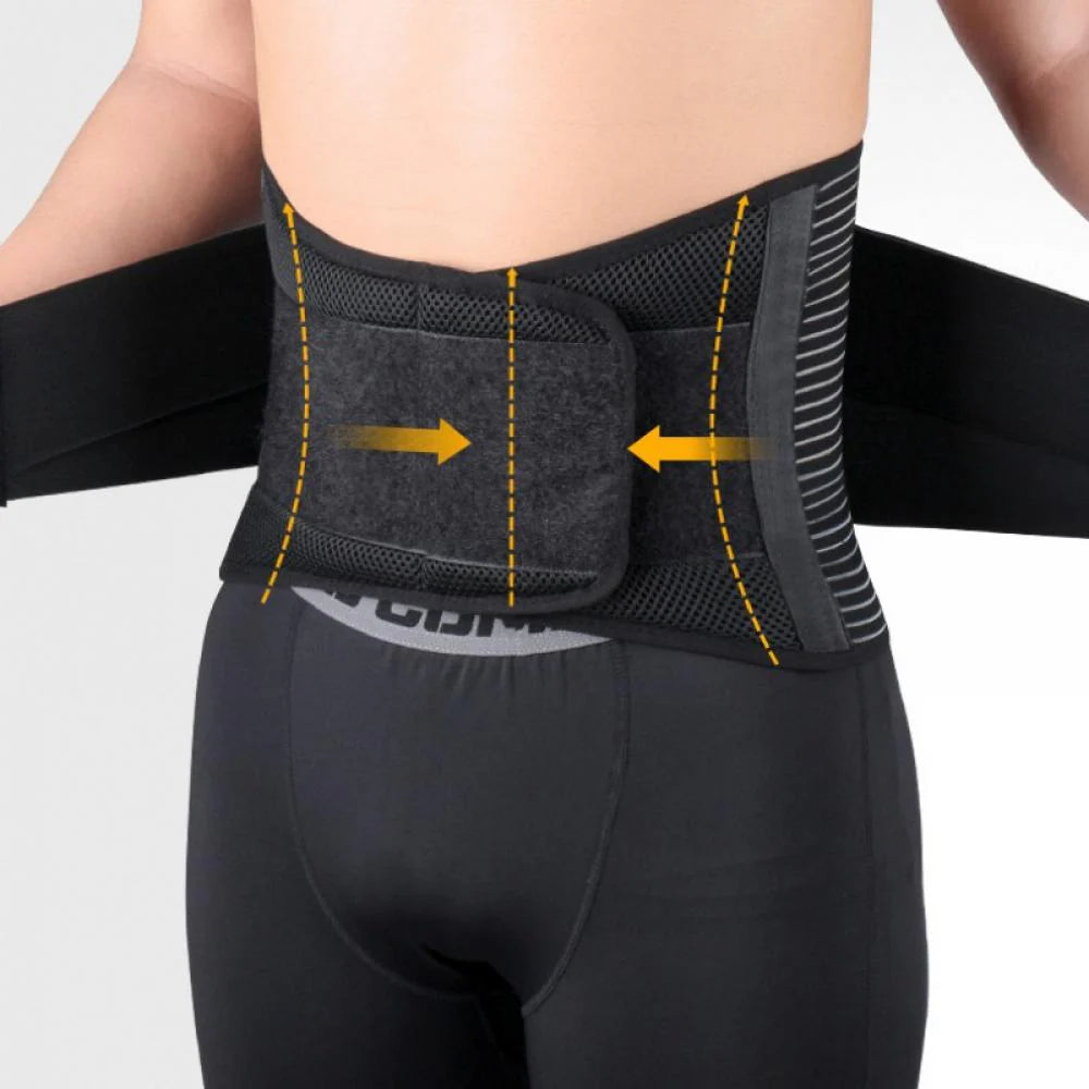 Actipatch Lower Back Wrap, Black, X-large