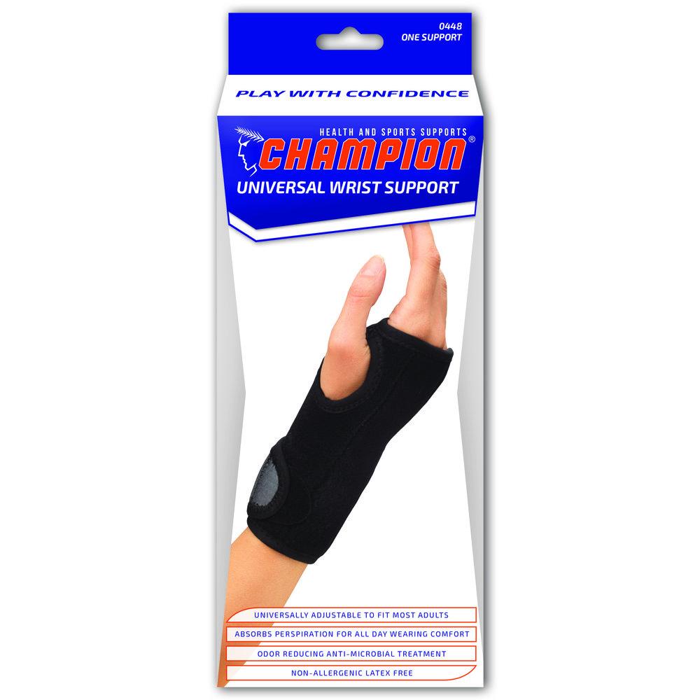 Ea/1 Resersible Wrist Brace Black Universal