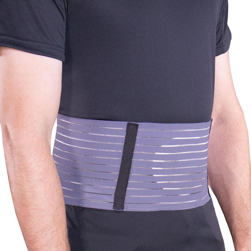 Otc Abdominal Hernia Belt (medium) X-large (41"-44") Grey Latex-free - BeHope