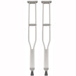 PR/1 PUSH -BUTTON CRUTCHES ,INCLUDING TIPS HANDGRIP ,UNDERARM PADS-ADULT 5'2"-5'10 - BeHope