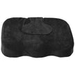 EA/1 ORTHOPEDIC SEAT CUSHION WITH REMOVABLE COCCYX PAD 3" MEMORY FOAM BLACK WASHABLE COVER - BeHope