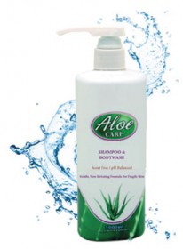 Cs/6 Aloe Care Shampoo And Body Wash, 1000Ml