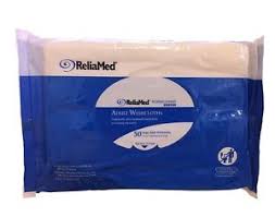 Pk/48 Aloemed Wet Washcloth Wipe, (9X11 1/2")  Scent-Free Soft Pack