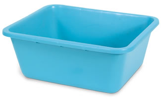 1/Ea Lavabo rectangulaire 7 Qt. 14"X10"X4.5"