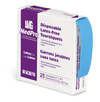 (Cs40) Ea/1 Garrot Medpro, sans latex, jetable. Rouleau.