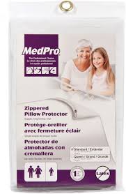 Vinyl Pillow Case For Pillow Protector, Zipper Closure, Waterproof 21in X 27in - BeHope