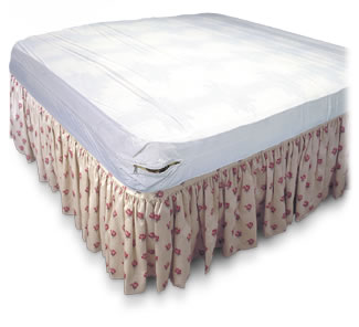 Ea/1 Vinyl Mattress Protector, Zippered, Twin 39" X 76" X 6.5"