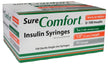 BX/100 SURE COMFORT INSULIN SYRINGE, 30G, 1/2IN (12MM), 1CC - BeHope