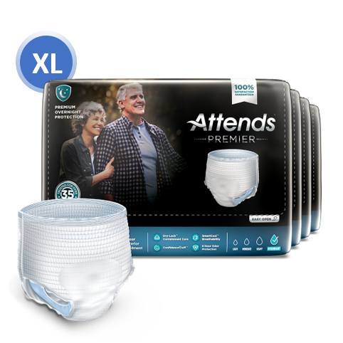 Attends Premier Underwear, X-Large