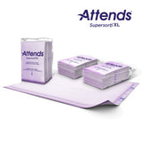 46280 - Attends Supersorb Xl- Bariatric Underpad 36"x51" - 6 Bags Of 5