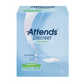 Attends Discreet Underpads, 23" X 36"