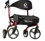 Airgo Excursion X18 Lightweight Side-fold Rollator Hemi Height - BeHope
