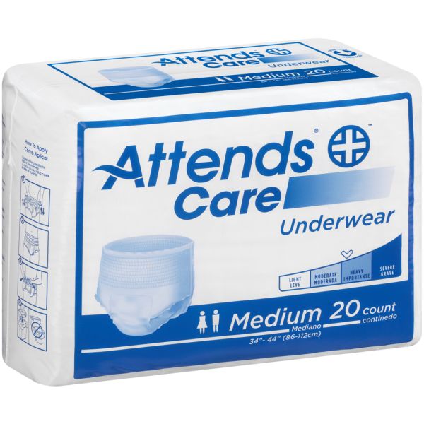 Attends Care Underwear (Pack of 100)